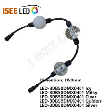 ახალი 40 მმ DMX LED RGB Ball Light